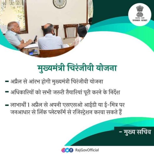 Mukhya Mantri Chiranjeevi Swasthya Bima Yojana Registration Process in hindi | मुख्यमंत्री चिरंजीवी स्वास्थ्य बीमा योजना रजिस्ट्रेशन कि प्रक्रिया हिंदी में